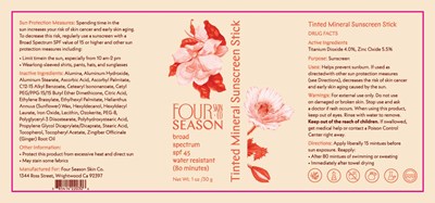 Product Label (220 Four Season)